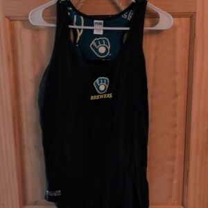 Milwaukee Brewers Black Tank Top